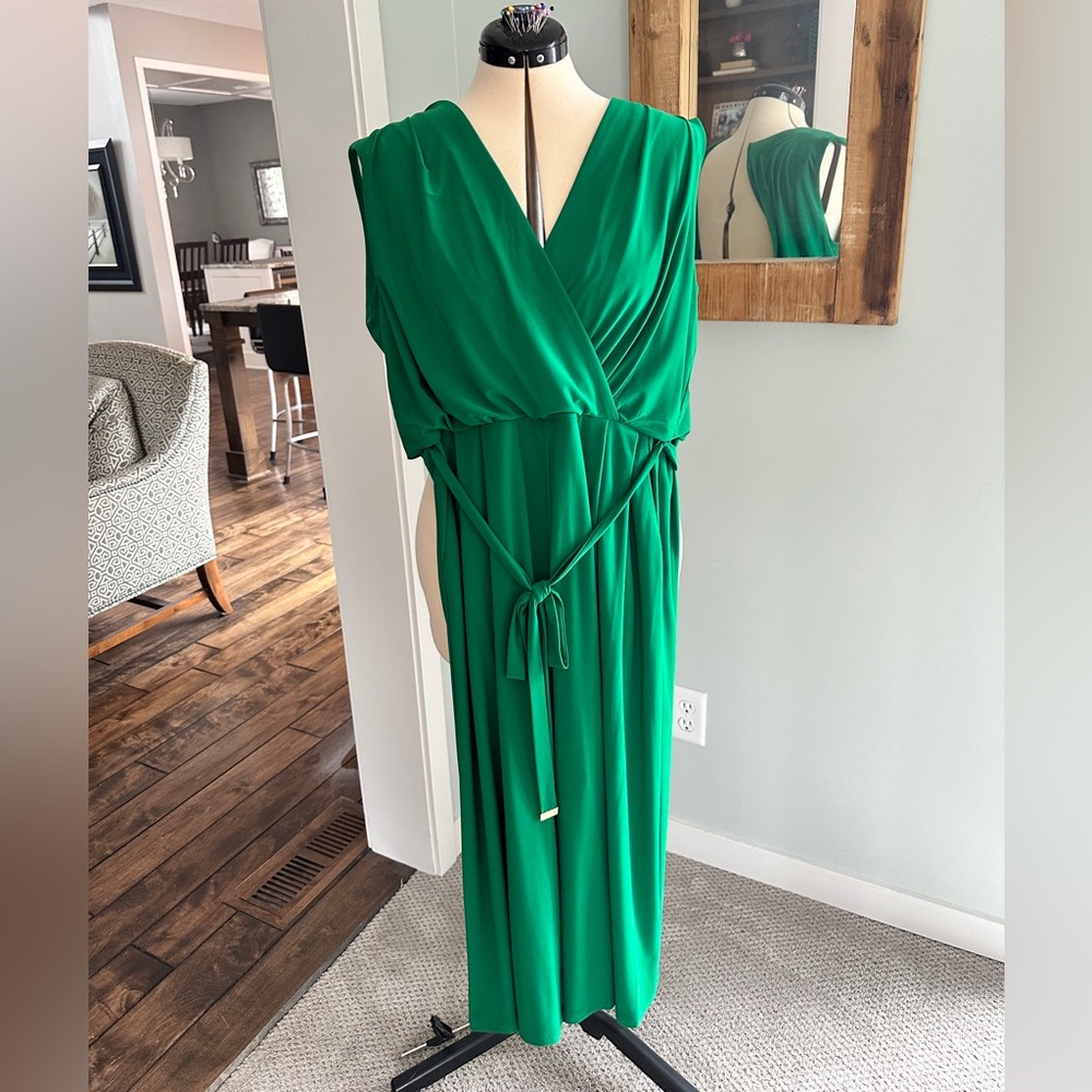 Vince Camuto Green Jumpsuit